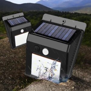 Solar Lamba Giriş Bahçe Yol Avlu Hareket Sensörlü Led Parlak Gece Su Geçirmez