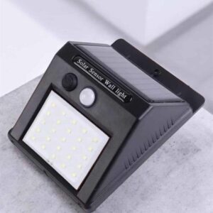 Güneş Enerjili Bahçe Lambası Solar Gece Aydınlatma Sensörlü Lamba