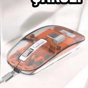 Kablosuz Mouse Fare 5.0 Bluetooth Bağlantılı USB Girişli