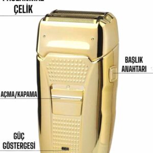 Tıraş Makinesi Sinek Kaydı Saç Sakal ve Vücut Tıraşına Uygun