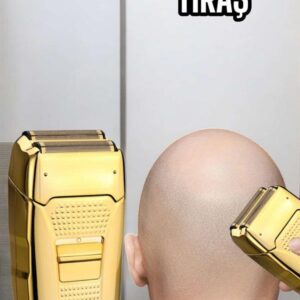 Tıraş Makinesi Paslanmaz Çelik Şarjlı Taşınabilir