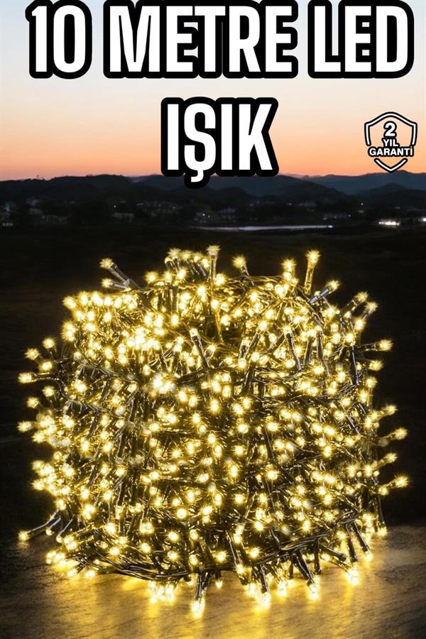 10 Metre Gün Işığı Led Işık Hafif ve Taşınabilir Özel Günler İçin - Görsel 2
