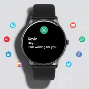 Akıllı Saat Çok Fonksiyonlu Sesli Görüşme NFC Uyumlu Amoled Ekran