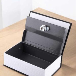 Büyük Boy Anahtarlı Kitap Görünümlü Gizli Kasa Çelik Kasa Altın Kasası