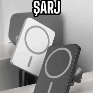 İOS Uyumlu Manyetik Tasarım Magsafe İphone 12/13/14/15 Uyumlu Powerbank