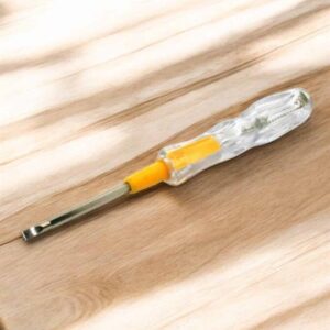 Çift Taraflı Elektrik Kontrol Kalemi Şeffaf Tornavida