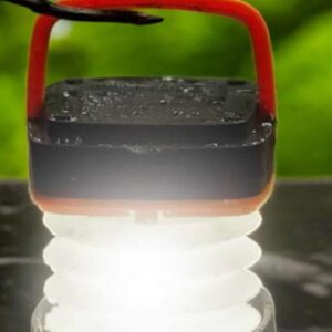 Led Lamba Kamp Lambası Hafif Taşınabilir Şarj Süreli Akordeon El Fenerli