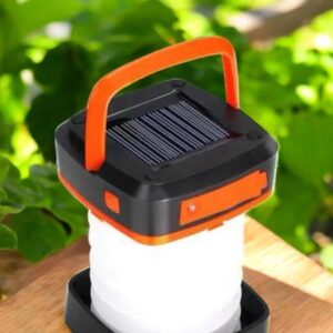 Led Lamba Kamp Lambası Hafif Taşınabilir Şarj Süreli Akordeon El Fenerli