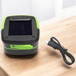 Güneş Enerjili Led Lamba Kamp Lambası Katlanabilir Lamba USB Şarjlı