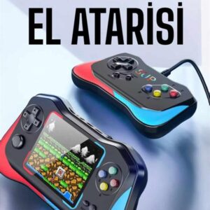 Gamepad Joystick Nostalji 500 Oyunlu 2 Li Atari Gamebox Oyun Konsolu Sup Atari