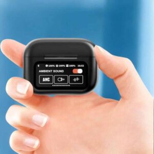 Bluetooth Kulaklık Kablosuz Ekranlı ANC/ENC Destekli Dokunmatik