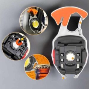 El Feneri Acil Işık Seti Tornavida Düdük Kapak Açma Kamp Lambası