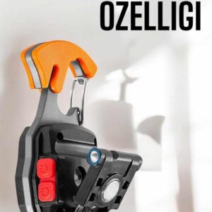 El Feneri Acil Işık Seti Tornavida Düdük Kapak Açma Kamp Lambası