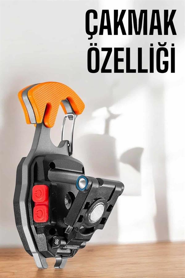 El Feneri Acil Işık Seti Tornavida Düdük Kapak Açma Kamp Lambası - Görsel 2