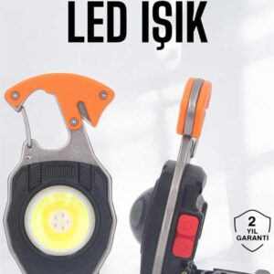 El Feneri Çakmaklı Kapak Açma Düdük Toravida Acil Durum Seti