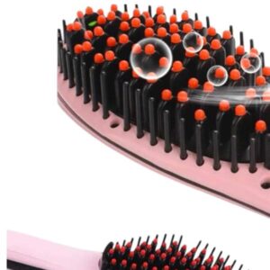 Fön Tarağı Saç Düzleştirici Sıkı Dişli Isı Ayarlı Elektriklenme Karşıtı