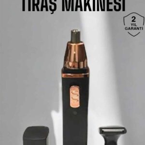 Tıraş Makinesi Kulak Burun ve Yüz Temizleyici Şarjlı Mini