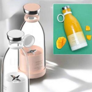 Bardak Blender Smoothie Meyve Sıkacağı Şarjlı Cam Taşınabilir