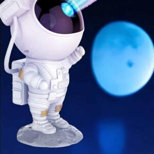 Çocuklara Özel Projeksiyon Astronot Lamba Speaker Sevimli