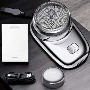 Seyahat Tipi Tıraş Makinesi Taşınabilir Kablosuz Mini Paslanmaz Çelik