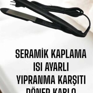 Saç Düzleştirici Yıpranma Karşıtı Keratin Bakımı Seramik Kaplama