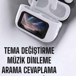 Bluetooth Kulaklık Kulakiçi Güçlü Ses Kaliteli Sesli Asistan