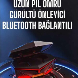 Yeni Nesil Oyuncu Kulaklığı Gürültü Önleyici Uzun Pil Ömrü Bluetooth Bağlantılı