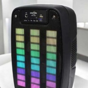 Bluetooth Hoparlör RGB Işıklı USB SD Kart Girişli Taşınabilir