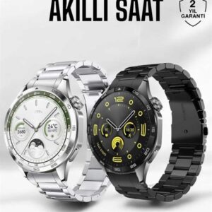 Akıllı Saat Bildirim Görme Amoled Ekran GPS Uyumlu Sesli Görüşme