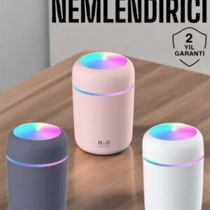 Buharlı Hava Nemlendirici Aromaterapi Renk Değiştirilebilir