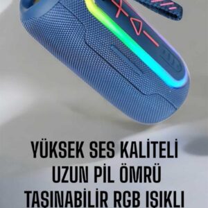 Bluetooth Hoparlör Kablosuz Yüksek Ses Kaliteli Şarj Edilebilir