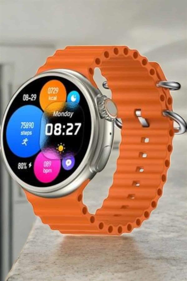 Akıllı Saat 7 Kordonlu Yeni Nesil Arama Cevaplayan Çok Fonksiyonlu - Görsel 3