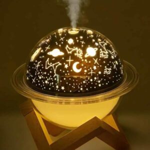 Hava Nemlendirici Masa ve Gece Lambası USB Projeksiyon Aromaterapi