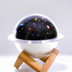 Hava Nemlendirici Masa ve Gece Lambası USB Projeksiyon Aromaterapi