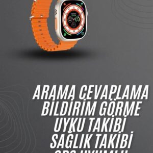 Akıllı Saat Arama Cevaplayan Bildirim Görme Yeni Nesil Bluetooth Bağlantılı