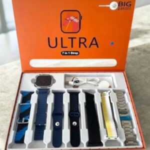 Akıllı Saat 7 Kordonlu Bildirim Görebilen Metal Kordon GPS Özelliği