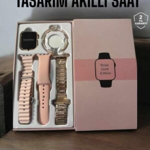 Akıllı Saat Bileklik Hediyeli Uzun Pil Ömrü GPS Takibi