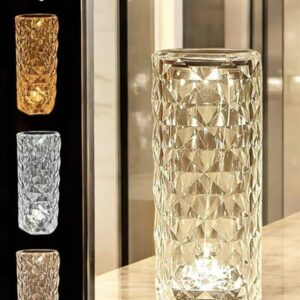 Dokunmatik Kristal Gece Lambası Hediyelik
