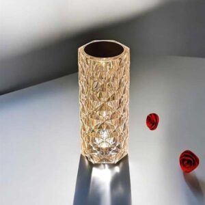 Kristal Dokunmatik Ve Kumandalı Masa Ve Gece lambası