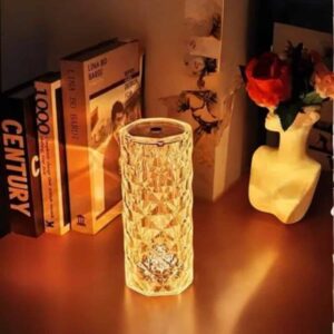 Kristal Dokunmatik Ve Kumandalı Masa Ve Gece lambası