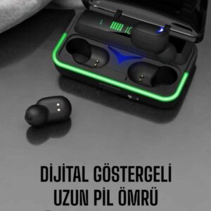 Android Ve İOS Uyumlu Bluetooth Bağlantılı Powerbankli Kulaklık