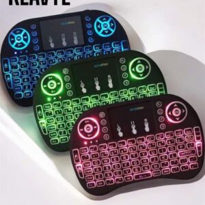 USB Bağlantılı Mini Q Klavye Işıklı Tüm Cihazlara Uyumlu