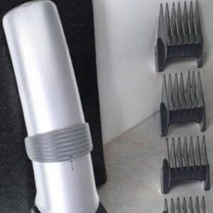 4 Taraklı Profesyonel Şarjlı Saç ve Sakal Kesme Tıraş Makinesi Seti