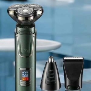 Yüksek Performanslı 3 Başlıklı Profesyonel Tıraş Makinesi
