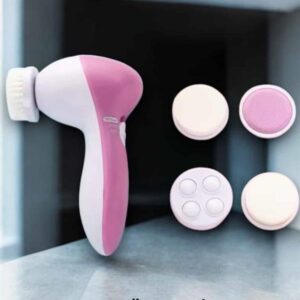 Taşınabilir Yüz Temizleme Cihazı Masaj Peeling Temizlik 5 Başlıklı