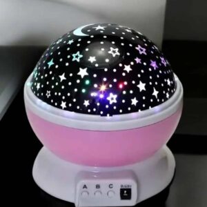 Mavi ve Mor Işıklı Star Master Projeksiyon Lambası