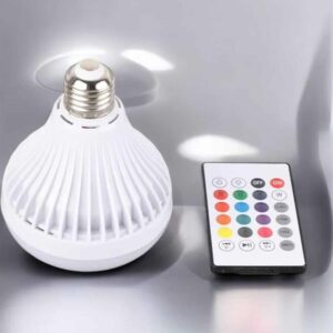 Kablosuz Bluetooth Hoparlör Led Lamba
