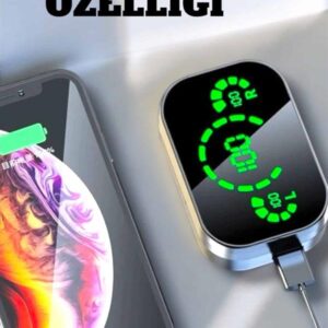 Bluetooth Kulaklık Çift Telefon Desteği ve Suya Dayanıklı Powerbankli