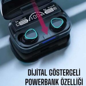 Bluetooth Bağlantılı Suya Dayanıklı Uzun Pil Ömürlü Kablosuz Kulaklık