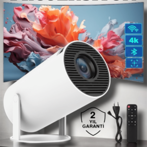 USB ve Kablosuz Bağlantı Özellikli 5000 Saat Ampul Ömürlü Projeksiyon